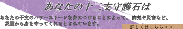 あなたの十二支守護石は